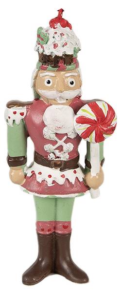Weihnachtsanhänger Nussknacker MC663996 Rot - Kunststoff - 3 x 12 x 5 cm