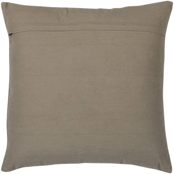 Coussins Aziz lot de 3 Marron - Coton - 45 x 45 x 10 cm
