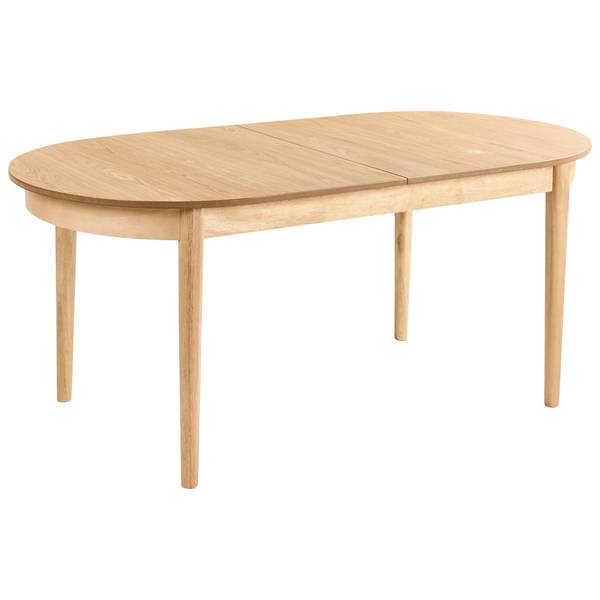 Ausziehbarer Tisch LARTO Braun - Holzwerkstoff - 90 x 76 x 180 cm