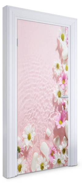 Aufkleber Wasserblüten Breite: 95 cm