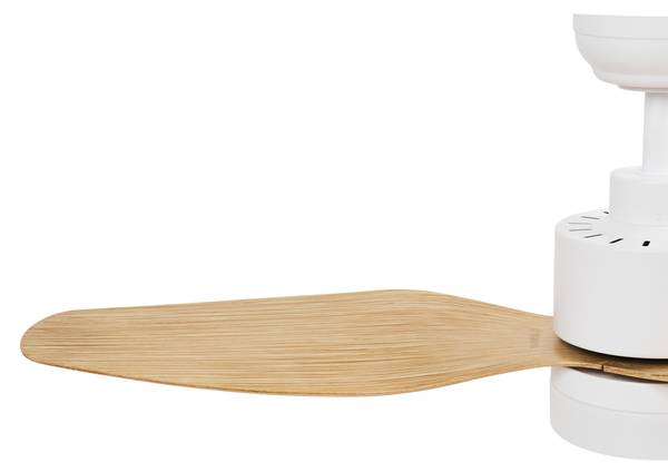 Deckenventilator ANDERSON 2-tlg Braun - Weiß - Kunststoff - 90 x 39 x 90 cm