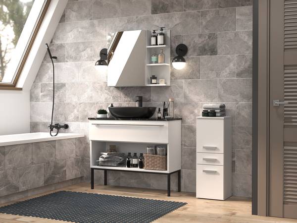 Armoire de toilette Save Blanc
