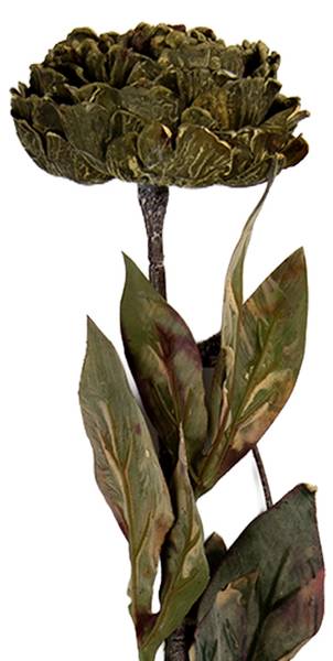 Kunstblume 80884 Grün - Kunststoff - 10 x 65 x 10 cm