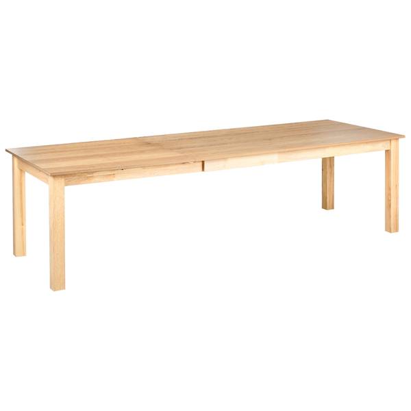 Ausziehbarer Tisch MADURA Braun - Holz teilmassiv - 100 x 76 x 180 cm