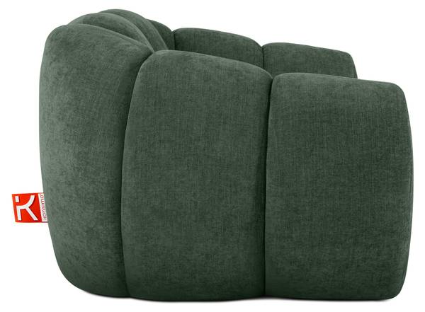 Fauteuil FLAVA donkergroen