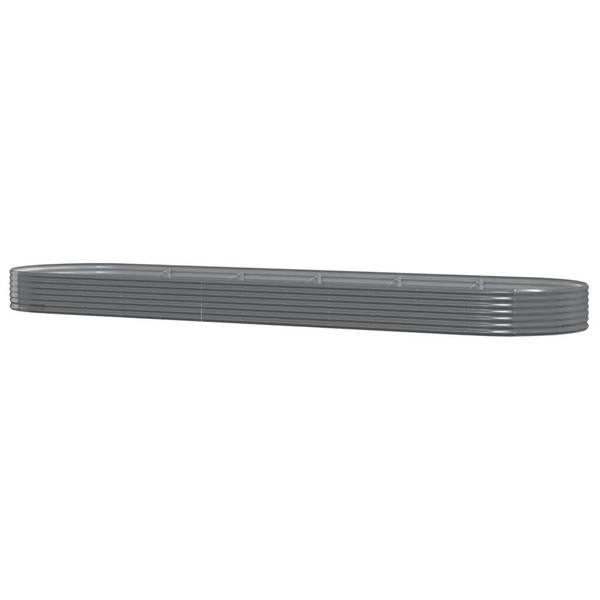 Hochbeet 3012742-2 319044 Grau - Stahl - 523 x 36 x 140 cm