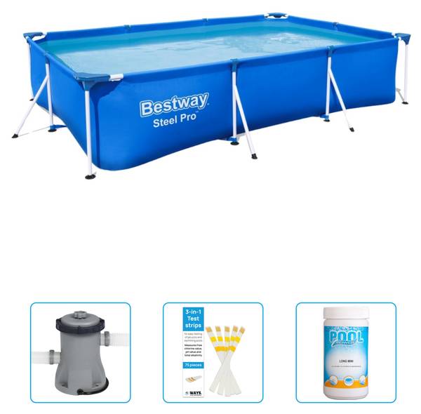 Schwimmbad-Set 5640437 (4-teilig) 201 x 66 x 300 cm