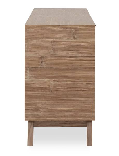 TV-Möbel BUDAPEST Braun - Holzwerkstoff - 40 x 70 x 140 cm