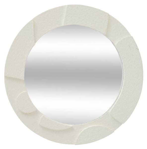 Spiegel ANNY 3er-Set Beige - Glas - 25 x 25 x 2 cm