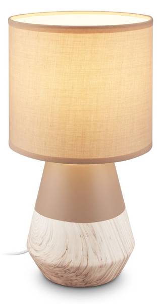 Tischlampen Linda 7701011 Beige