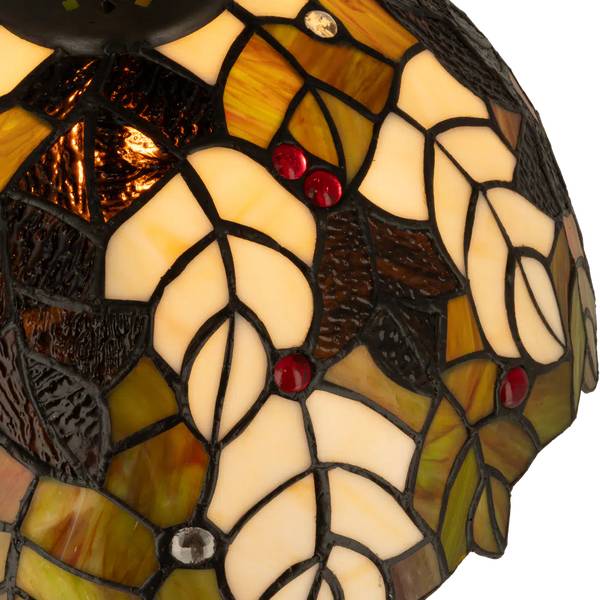Tiffany Tischlampe 7033 Grün - Glas - 31 x 46 x 31 cm