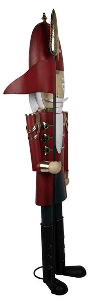 Nussknacker Xmas&Beckett Rot - Metall - 36 x 179 x 69 cm