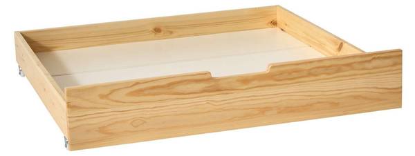 Kinderbett BOSCO Beige - Holzwerkstoff - 98 x 155 x 194 cm