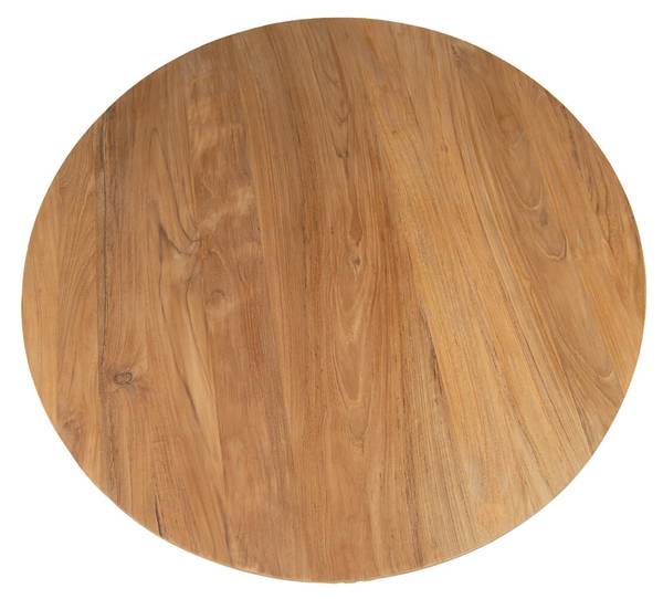 Couchtisch RENA Beige - Massivholz - 80 x 45 x 80 cm