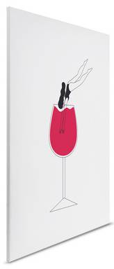 Leinwandbild Wine Love  1 40 x 60 cm