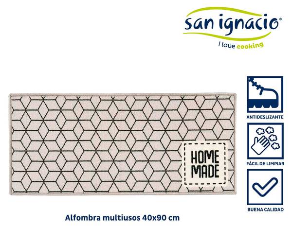 Badezimmer Küchenteppiche-SANR125 Breite: 90 cm