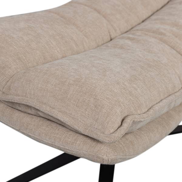 Drehstuhl Kube Beige - Hellbeige