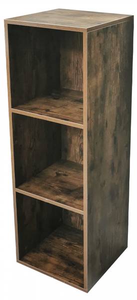 Regal JUNAEA13LD-NOTEN_1 Braun - Holz teilmassiv - 33 x 99 x 35 cm