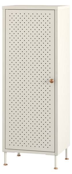 Schuhschrank Coleraine II. Weiß - Stahl - 43 x 115 x 35 cm