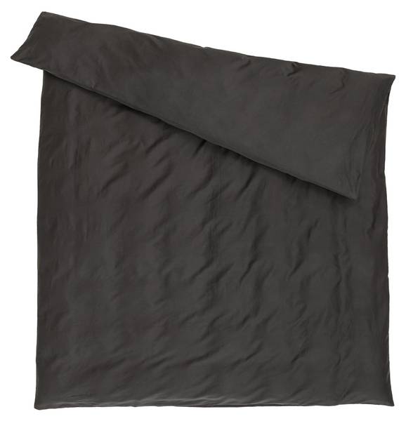 Housse de duvet STÄFA Anthracite - 160 x 240 cm