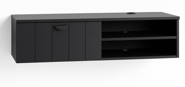 TV-Schrank Holly Schwarz