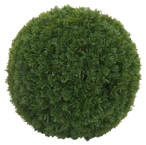 Künstlicher Busch O96 Grün - Polyethylen - 32 x 32 x 32 cm