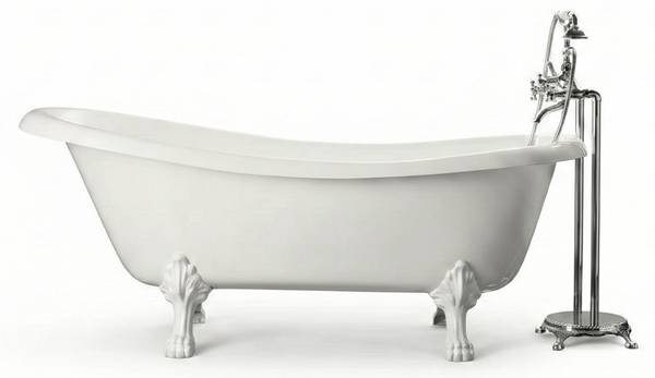Gusseisen Badewanne LIVINGSTON Weiß