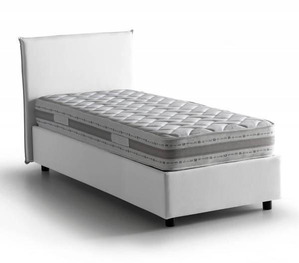 Einzelbett Cira Weiß