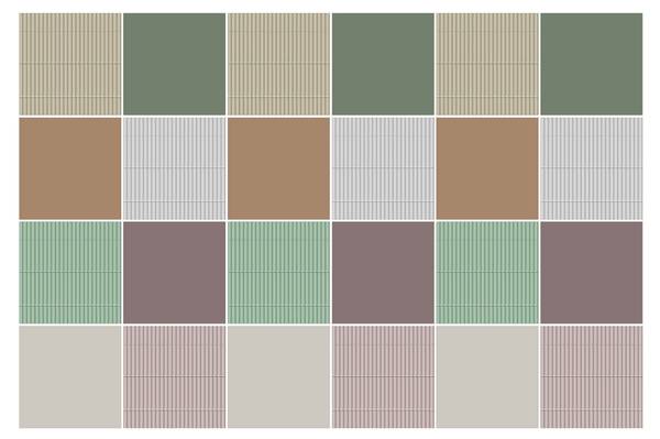 Fliesenaufkleber Gras (24er Set) 20 x 20 cm