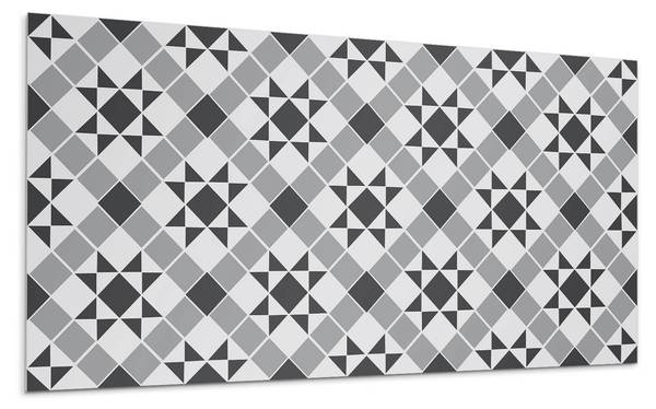 Klebepaneele Sterne Geo-Muster 100 x 50 cm