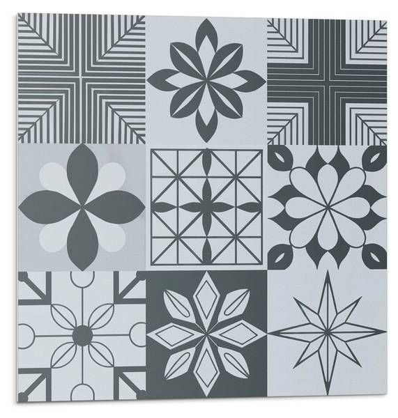 Fliesen Mosaik Geo Verbund 4er Set 50 x 50 cm