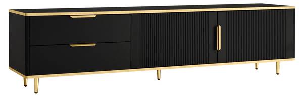 TV-Lowboard Eos Ⅰ zwart