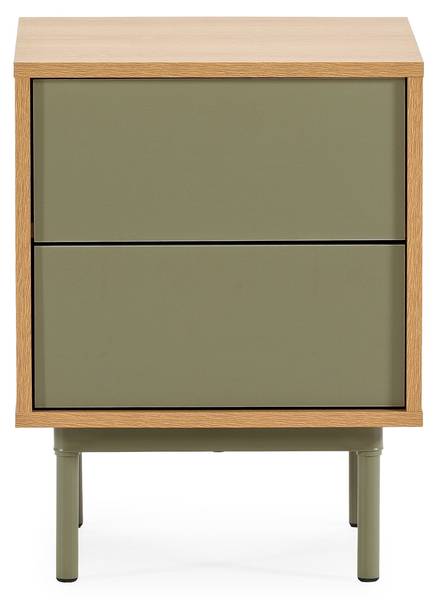 Nachttisch Cuzco Braun - Holzwerkstoff - 40 x 52 x 40 cm