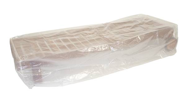 Abdeckhaube Sonnenliege 200x75cm, PE Polyethylen - 200 x 40 x 75 cm