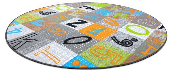 Tapis P14856 Polyamide - 100 x 1 x 100 cm