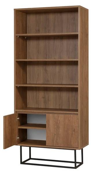 Regal REA Braun - Holzwerkstoff - 36 x 182 x 80 cm