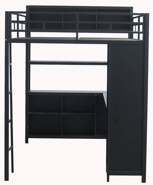 Hochbett Mia Schwarz