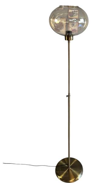Stehlampe Koriel Metall - 37 x 175 x 37 cm