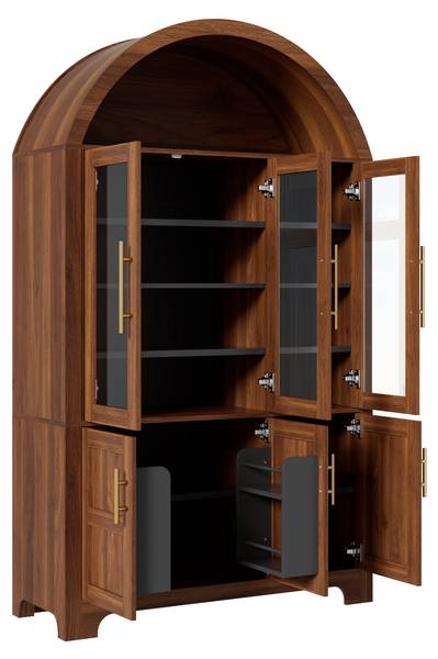 Hochschrank Astraios Ⅲ Walnuss
