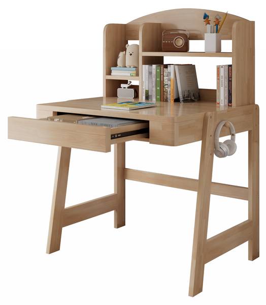 Kinderschreibtisch SHEFNatur Ⅰ Braun - Massivholz - 88 x 118 x 60 cm