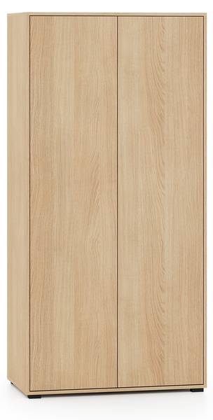 Kleiderschrank HEGGERS Braun - Melamin - 92 x 190 x 52 cm