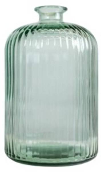 Vase LUZ Grün - Glas - 15 x 23 x 15 cm