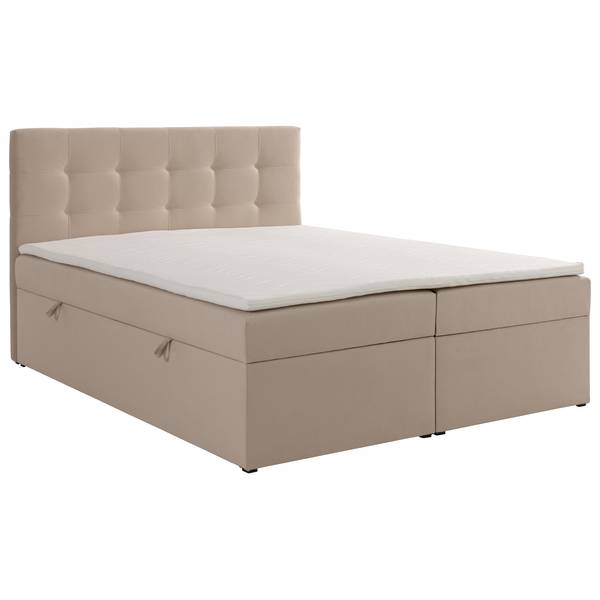 Boxspringbett RONNEO Samt - 180 x 110 x 212 cm