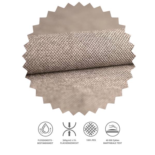 Boxspringbett Joy Bonellfederkern Braun - Liegefläche Breite: 120 cm