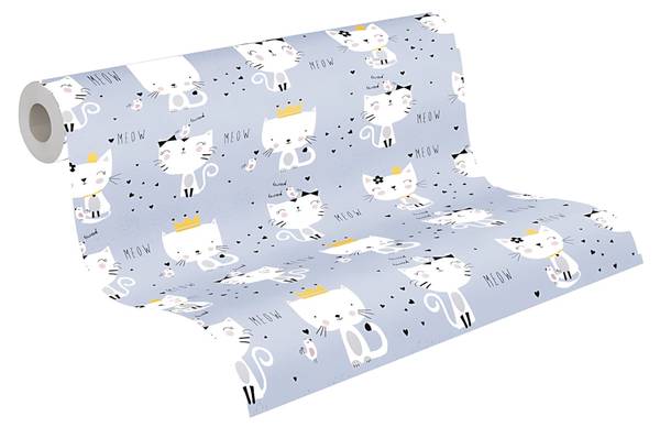 Vliestapete 381311-GU Grau - Fleece - 53 x 1005 x 1 cm