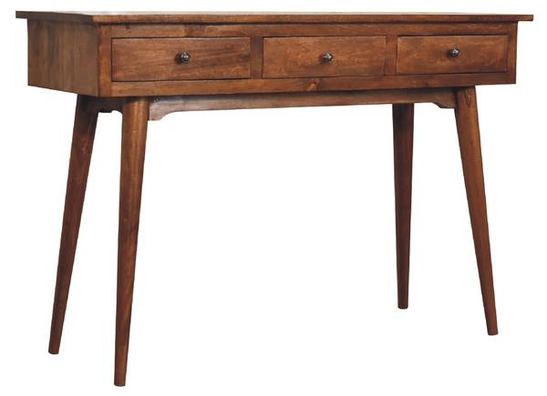 Consoletafel Nordic bruin - mango - 115 x 78 x 40 cm