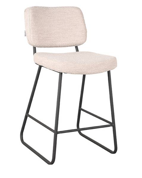 Barstühl NOAH 2er-Set Weiß - Metall - 61 x 94 x 48 cm