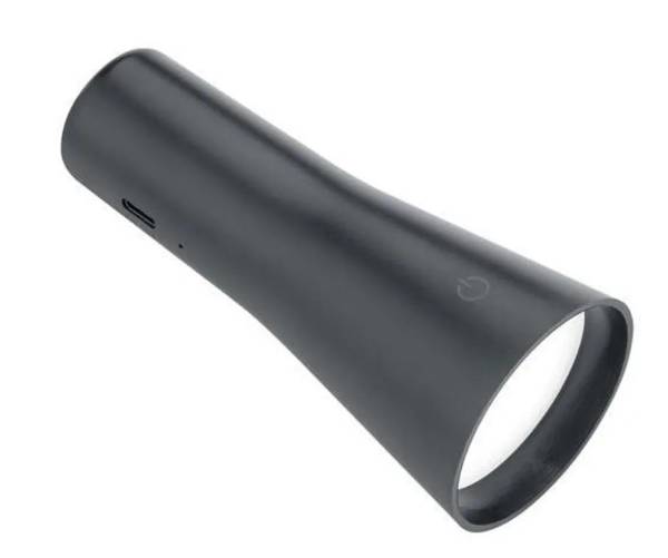 Tischlampe MAXI Schwarz - Stahl - 20 x 36 x 20 cm