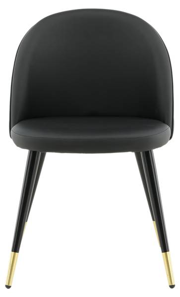 Esszimmerstuhl VELVET DRC 1NOS Schwarz