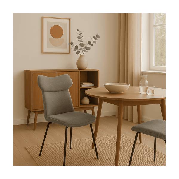 Stühle DARA 2er Set Grau